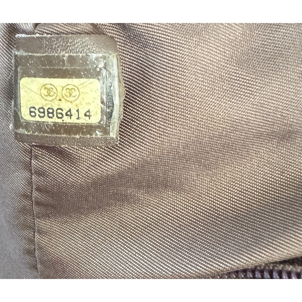 CHANEL Travel Line Olive Nylon Tote - Picture 9 of 10